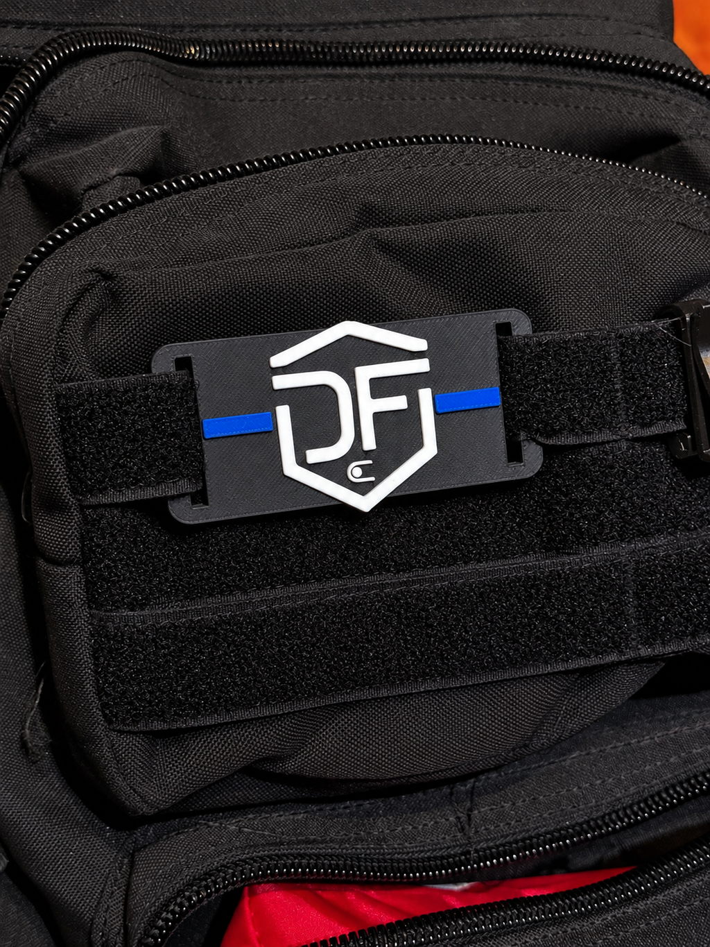 Placa MOLLE DeltaForge – Thin Blue Line